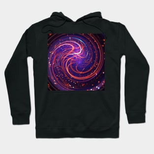 Light traces Hoodie